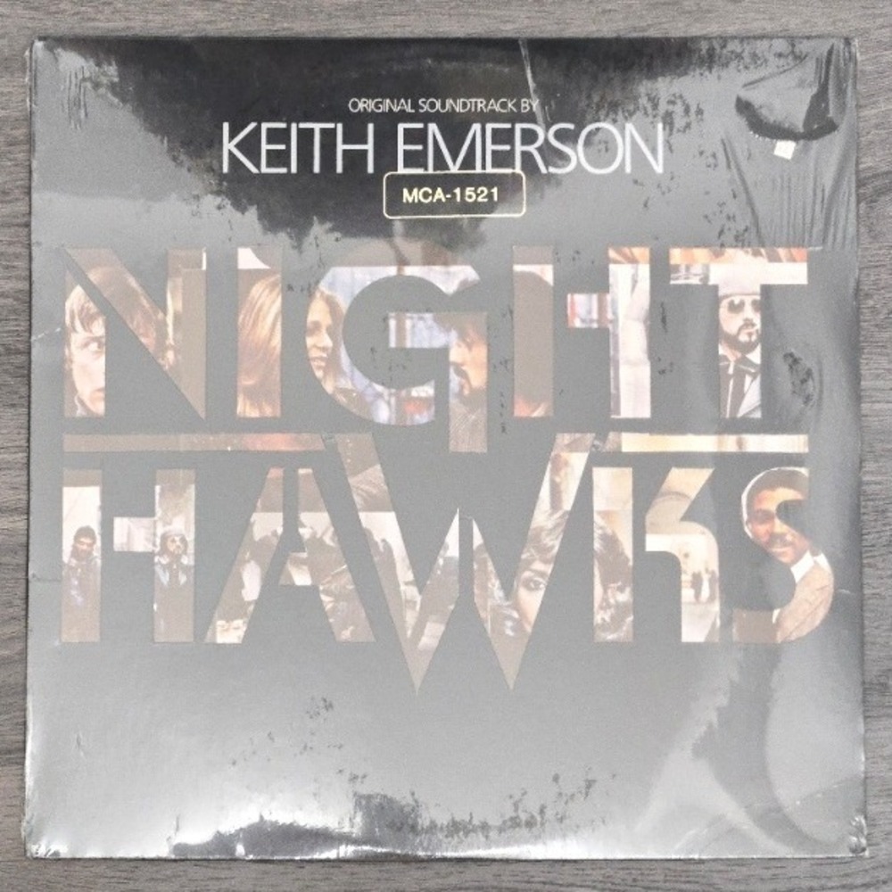 Nighthawks Soundtrack Keith Emerson Vintage Vinyl LP Record MCA-1521 1981